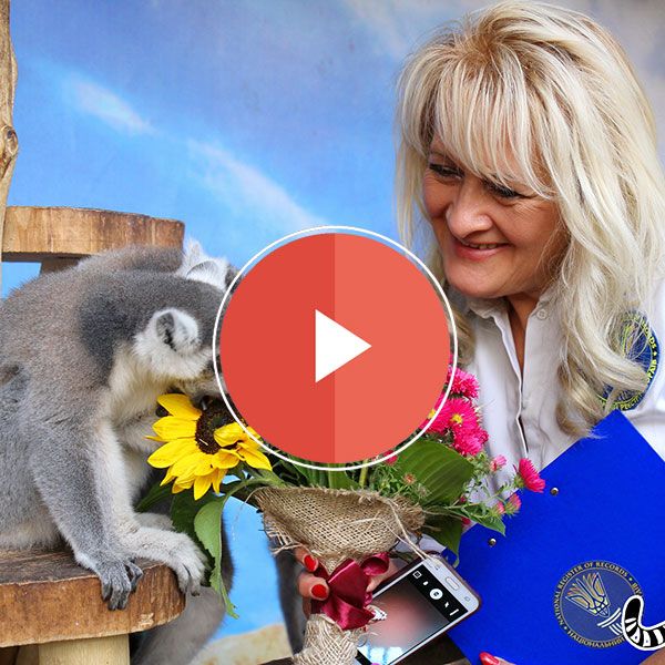 Киевский контактный зоопарк попал в Книгу рекордов Украины